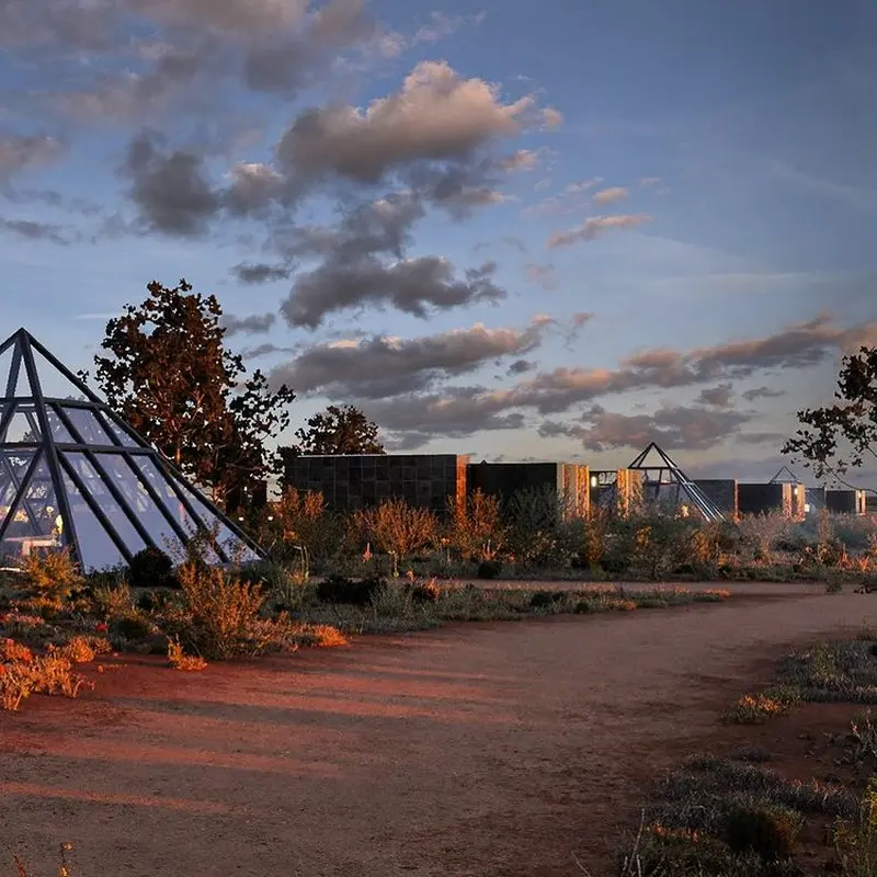 Glamping and Stargazing is Fun Inside Nomads Pad’s Glass Pyramid