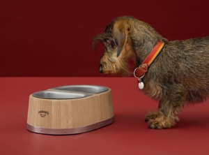 Hermès Launches Wood and Steel Dog Bowl