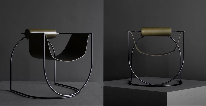 Lemni Armchair by Living Divani Curvy Elegant Shape