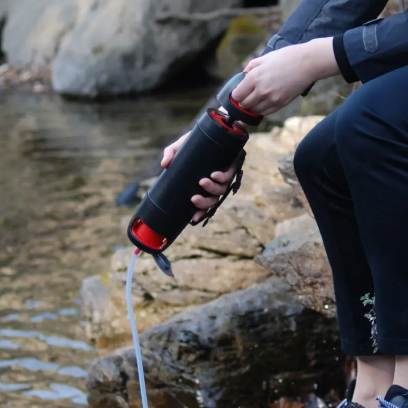 Purisoo+ Water Purifier Bottle Comes With Modular Filters