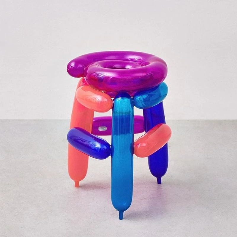 Seungjin Yang Creates Solid Furniture Pieces from Balloons