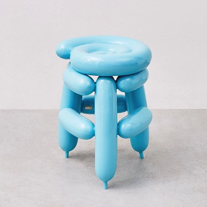 Seungjin Yang Creates Solid Furniture Pieces from Balloons