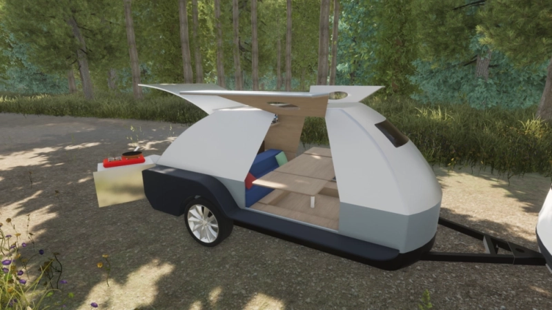 The Boulder Teardrop Trailer has Built-in Battery to Charge Your EV