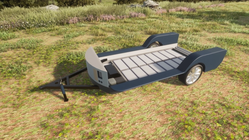 The Boulder Teardrop Trailer has Built-in Battery to Charge Your EV