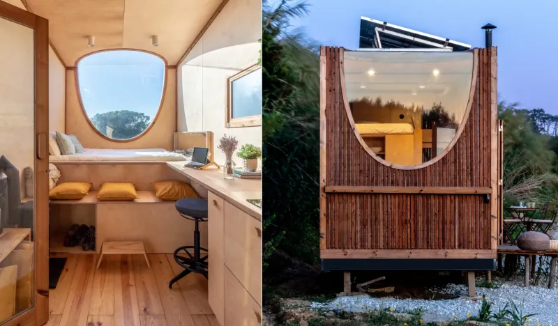 URSA Off-Grid Tiny House By Madeiguincho is a Work of Genius 