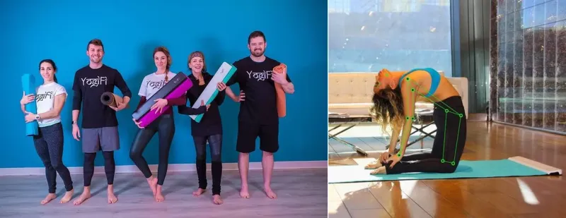 This smart mat will teach you yoga and also improve your posture via Sensor Technology