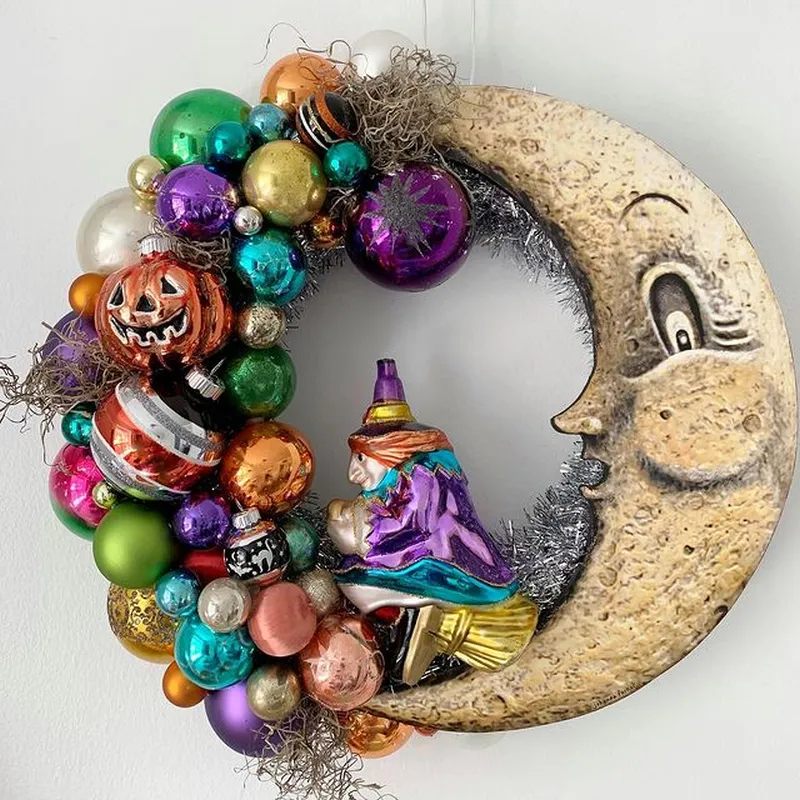 10+ Witch Wreath Idea For Halloween Décor