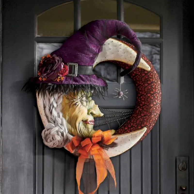 10+ Witch Wreath Idea For Halloween Décor