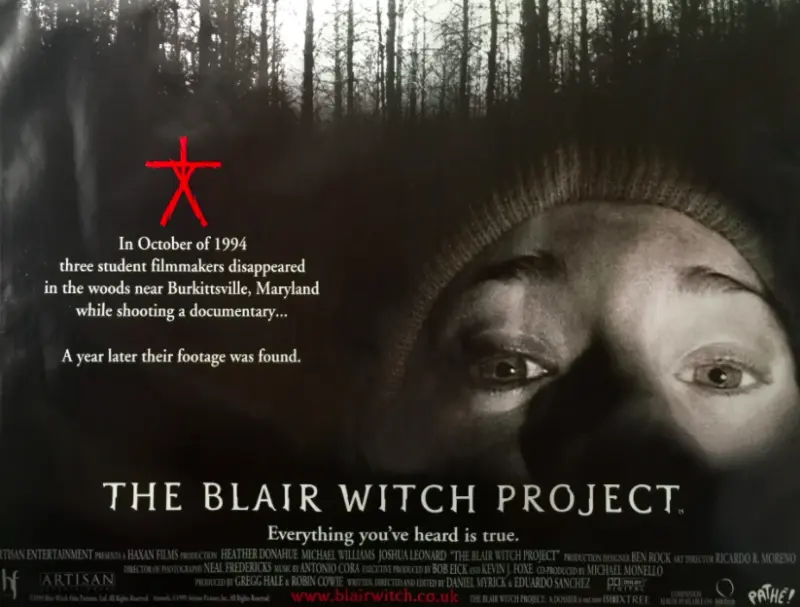 The Blair Witch Project (1999) Halloween Movies 