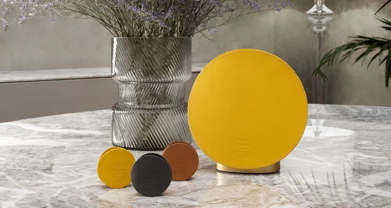 Smart Home Diffuser by Poltrona Frau and Acqua di Parma can hold up-to Three Fragrance 