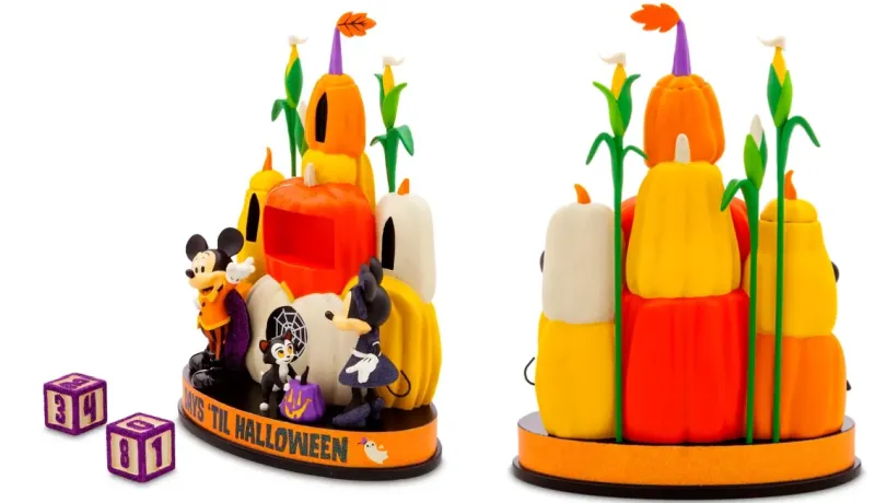 Countdown Clock Featuring Mickey and Minnie Mouse is a Halloween Delight for Kids