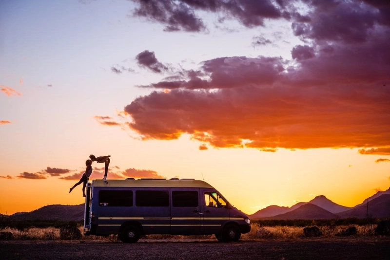 Couple Transforms Sprinter Van into Off-Grid Tiny Home