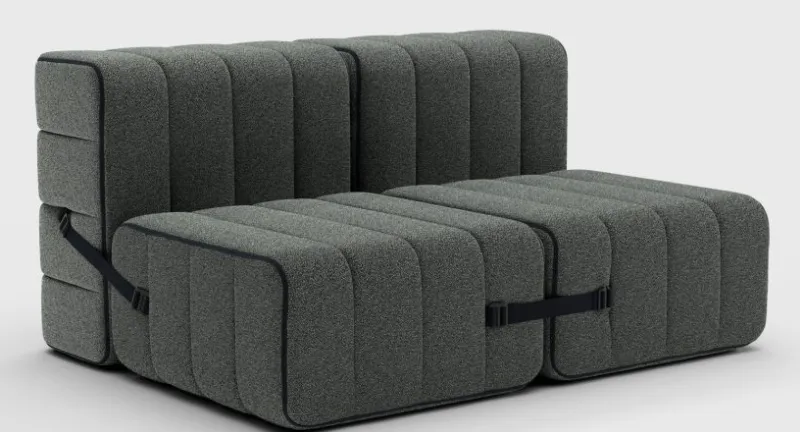 Curt Sofa System by Ambivalenz is Made up From Single Module