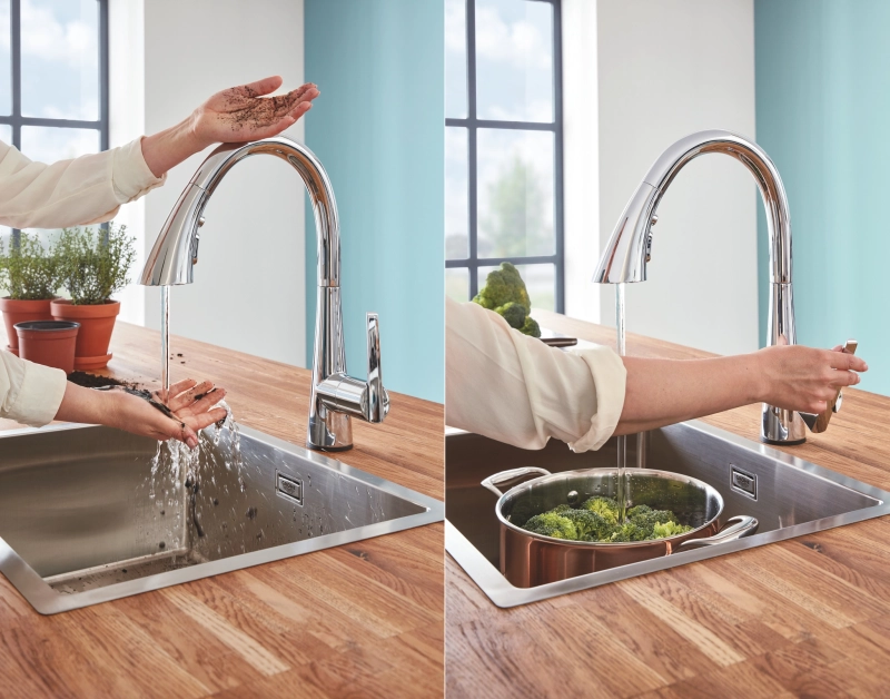 GROHE Launches New Zedra Mixer Tap with Touch Activation