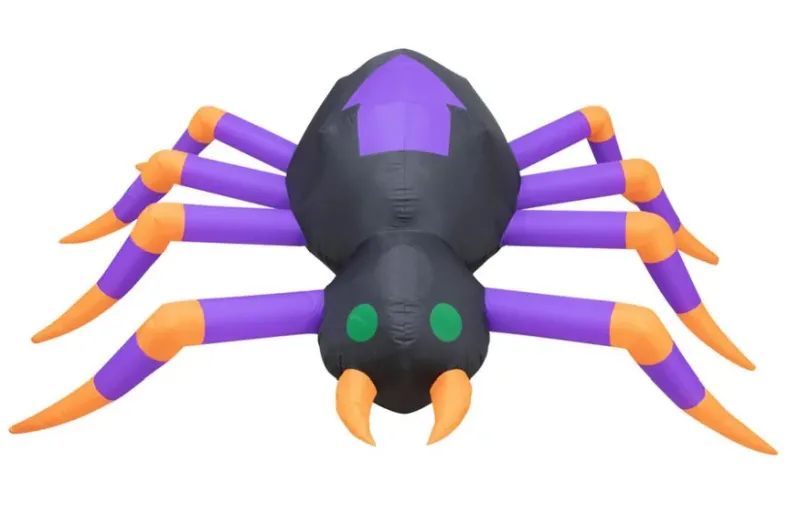 Spider Halloween Inflatable with Lights