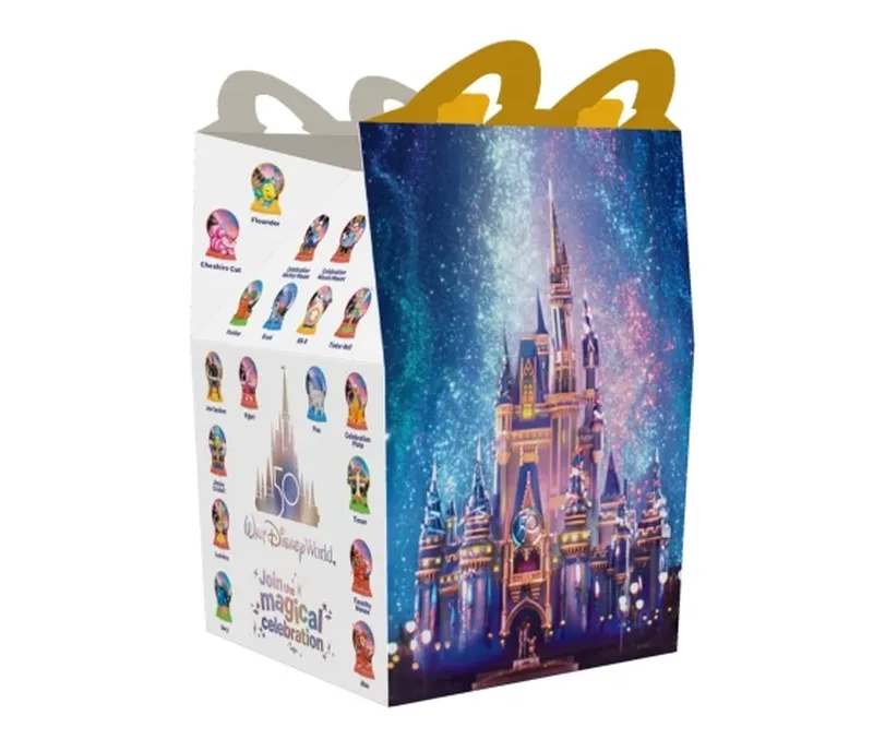 McDonald's To Celebrates Walt Disney World's 50th Anniversary by Releasing 50 Disney Themed Toys 