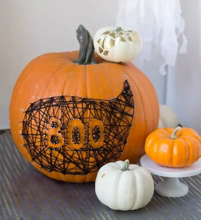 No-Carve Pumpkin Decoration game for Halloween