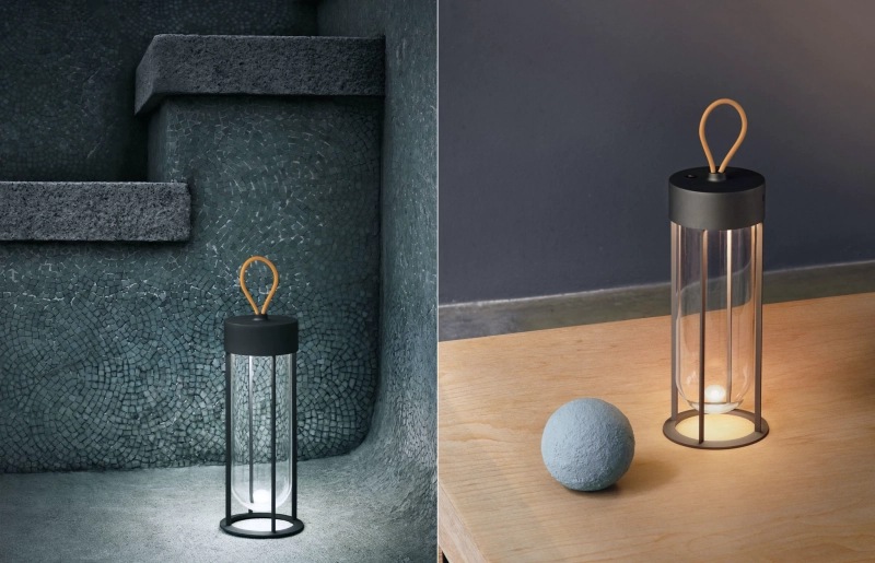 Philippe Starck Creates New In Vitro Unplugged Lamp for Flos