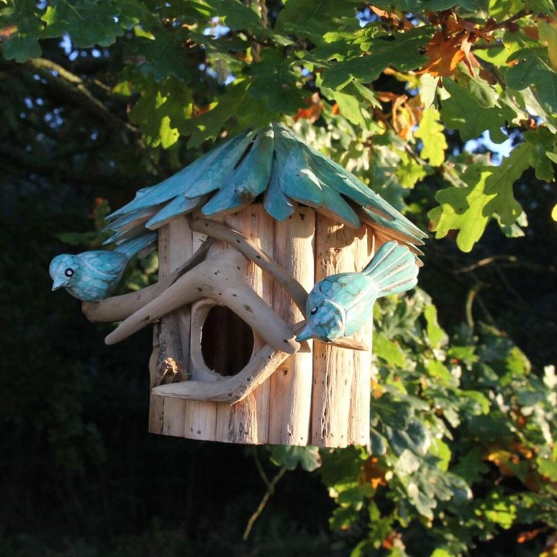 Repurposed Driftwood Birdhouse new