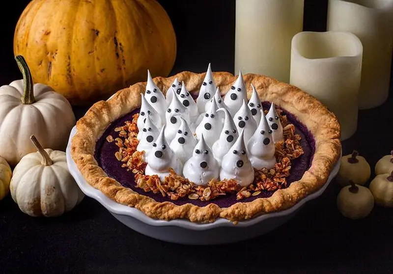 Ghostbusters as chocolate pie 