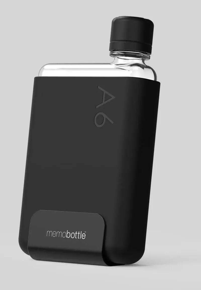 This Stylish memobottle Fits Perfectly Into Your Backpack 