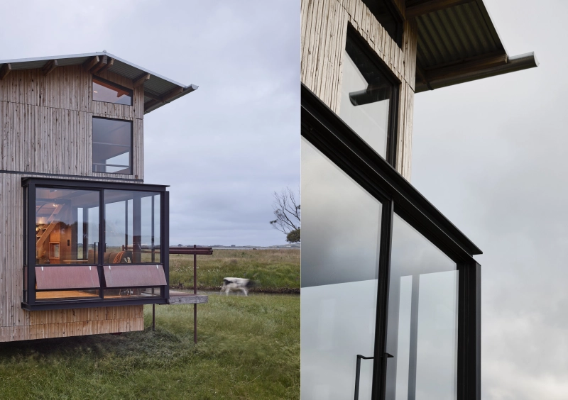 This Two Story Small House is transportable Over a Truck