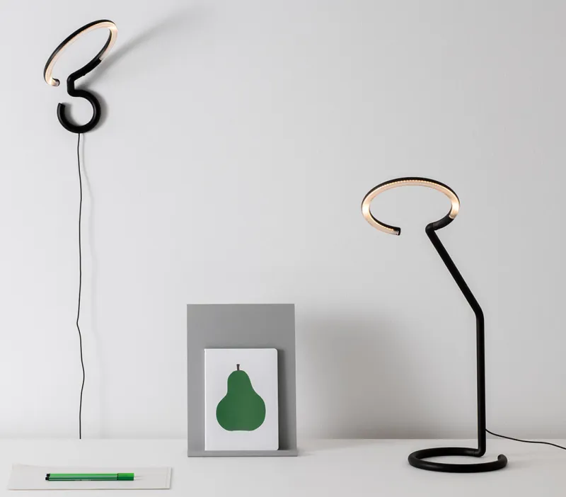 Vine Light by Artemide is an Adjustable Metal lamp With Two Joints 