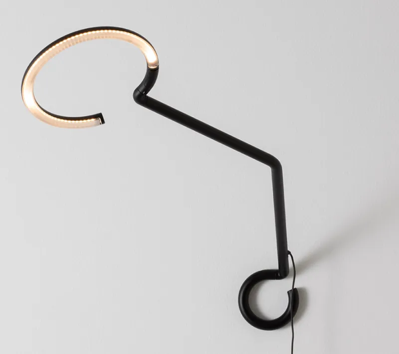 Vine Light by Artemide is an Adjustable Metal lamp With Two Joints 