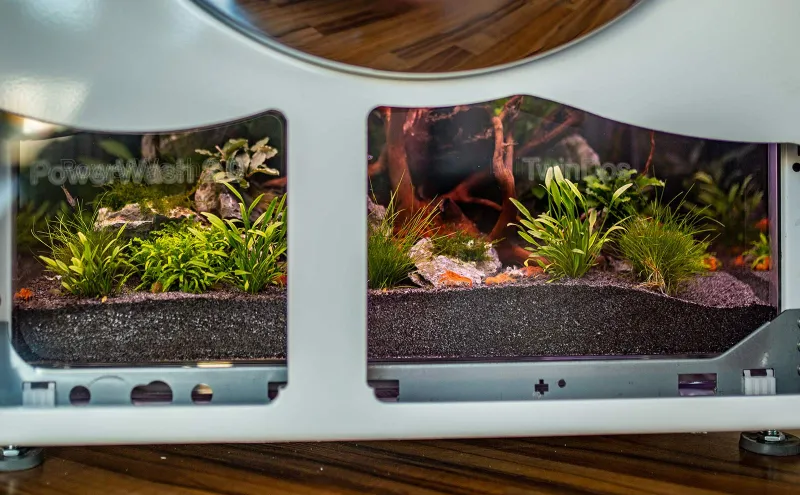 New Wave Aquarium Comes With Lighting and Filtration System Inside a Washing Machine 