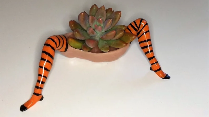 13 ETSY Halloween Themed Planters for Decoration