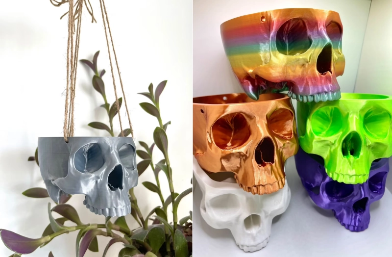 13 ETSY Halloween Themed Planters for Decoration