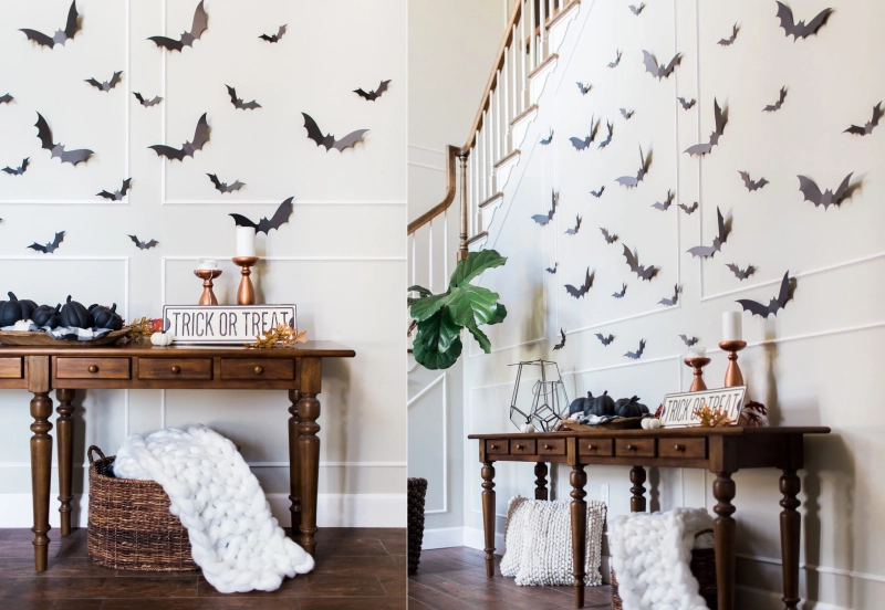 10 DIY Halloween Bat Decorations: Easy Crafts for Kids and Adults