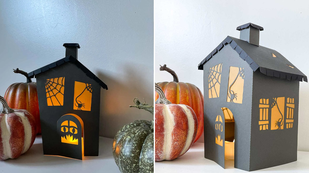 Haunted House Halloween Lantern