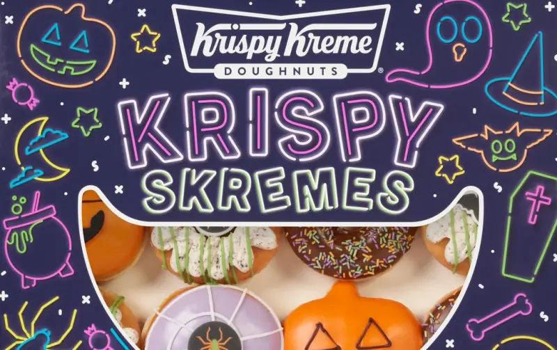 Krispy Kreme Unveils its Cheerful Halloween Donut Assortment