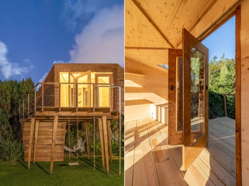 Madeiguincho Cassiopeia Treehouse is a Paradise for Kids