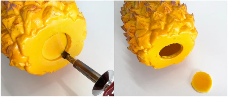 This DIY Jack o Lantern is Made of Plastic Pineapple 