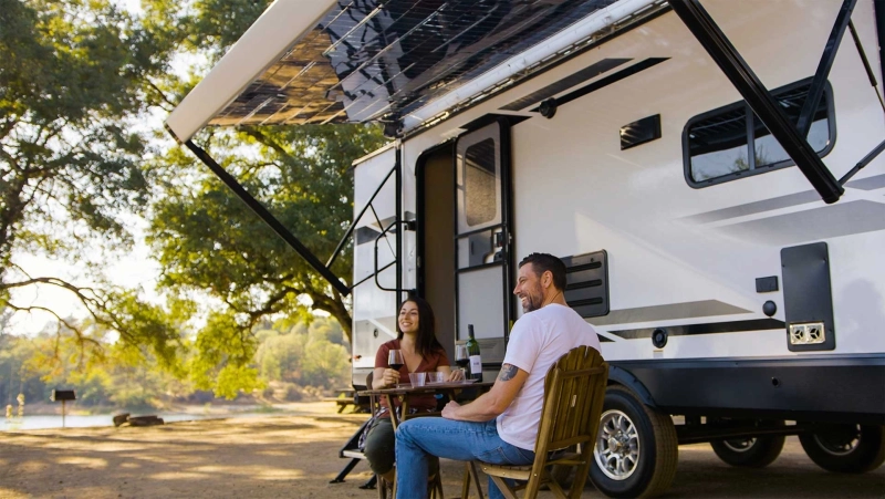 Xponent Power launches Xpanse Retractable Solar Awning for RVs