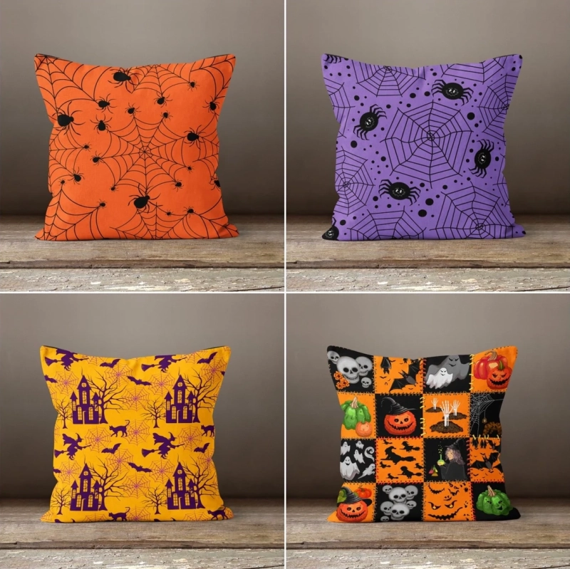 Halloween Horror Squad Sweet Dreams Not Guaranteed! Throw Pillow Case in  2023