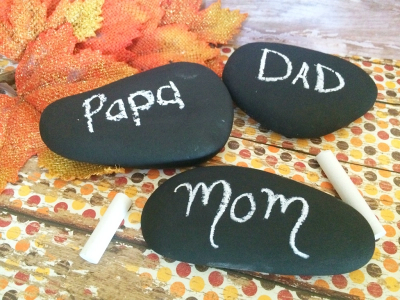 DIY Riverstone Place Card