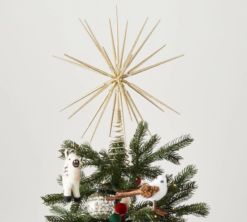 Glitter Starburst - 20 Best Christmas Tree Toppers in 2021