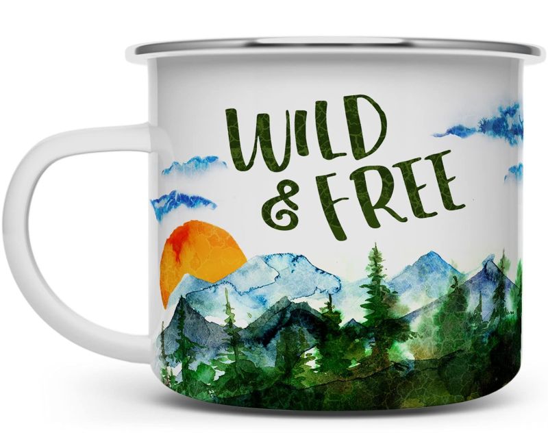 Camping Coffee Cup for Last Minute Christmas Gift 