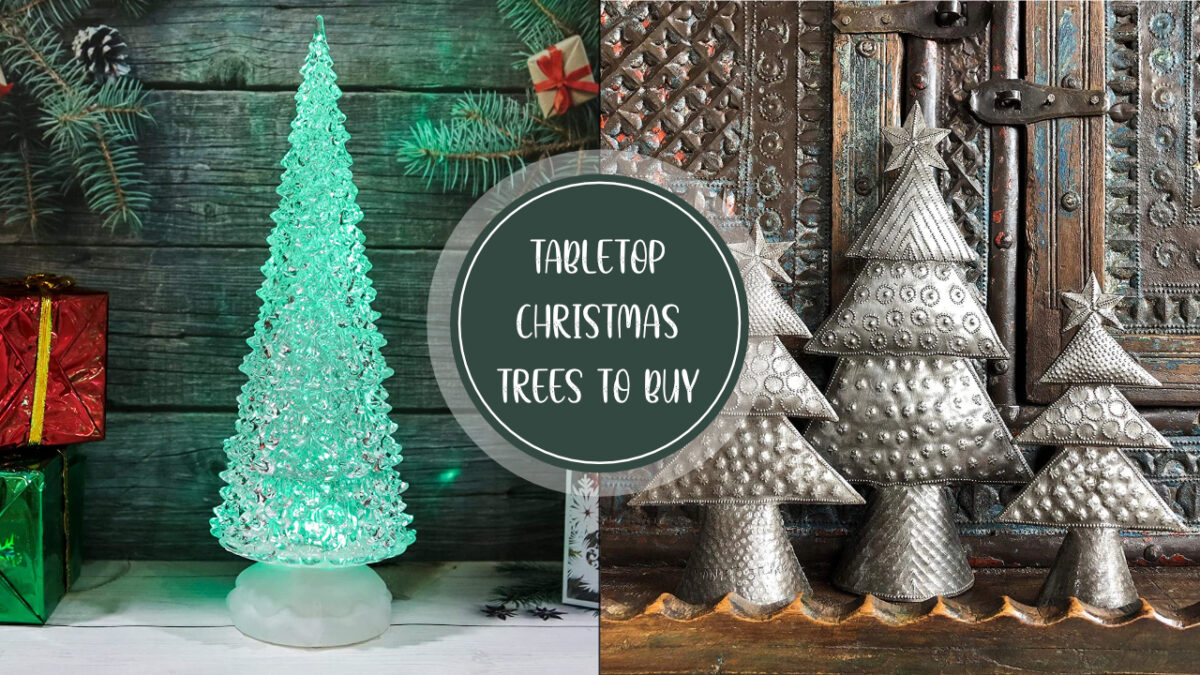 30 Best Tabletop Christmas Trees to Buy Under 50 in 2023