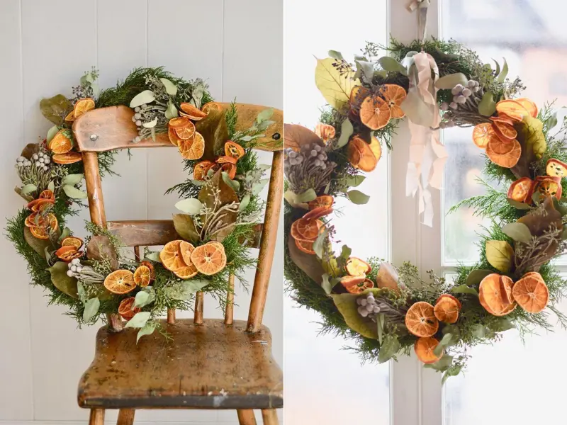 Botanical Wreath for christmas 