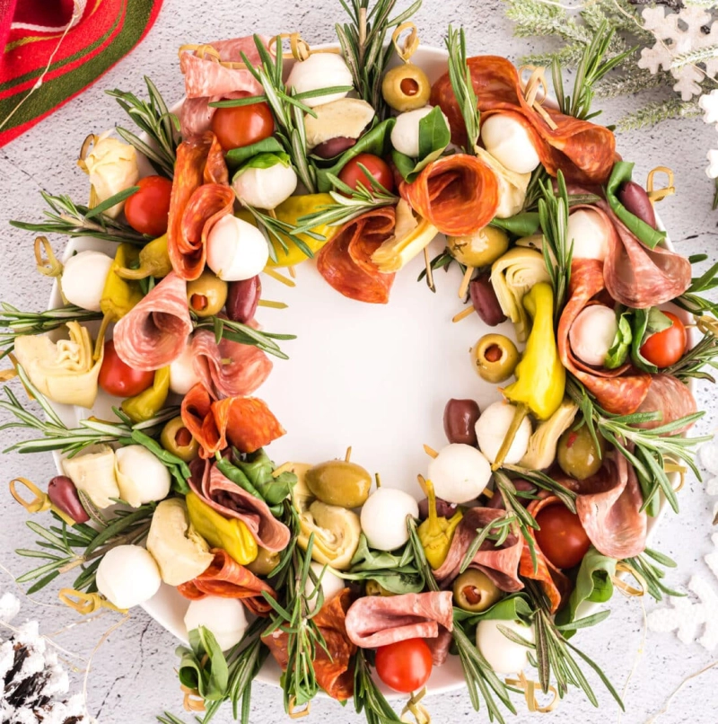 Antipasto Wreath