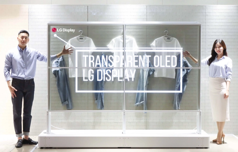 CES 2022: LG Display to Introduce Transparent OLED Shelf for Home