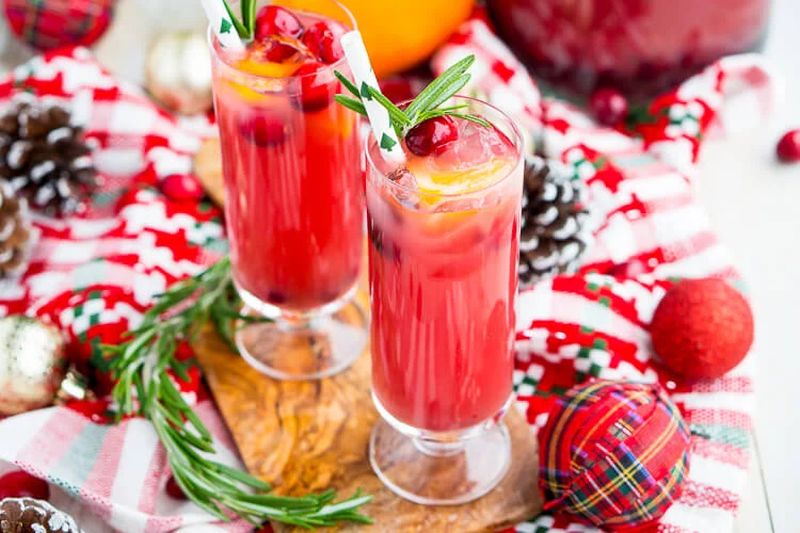 Christmas Vodka Punch for Christmas