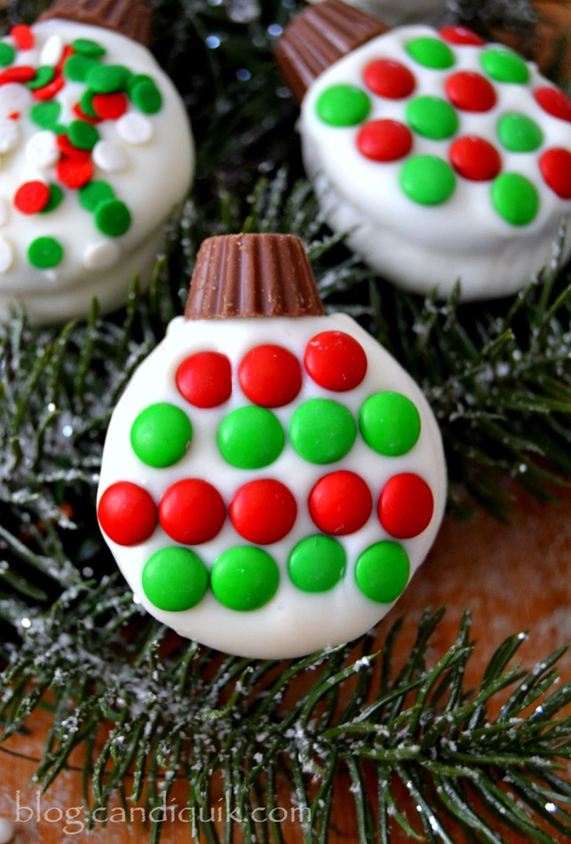 oreo Christmas tree ornaments