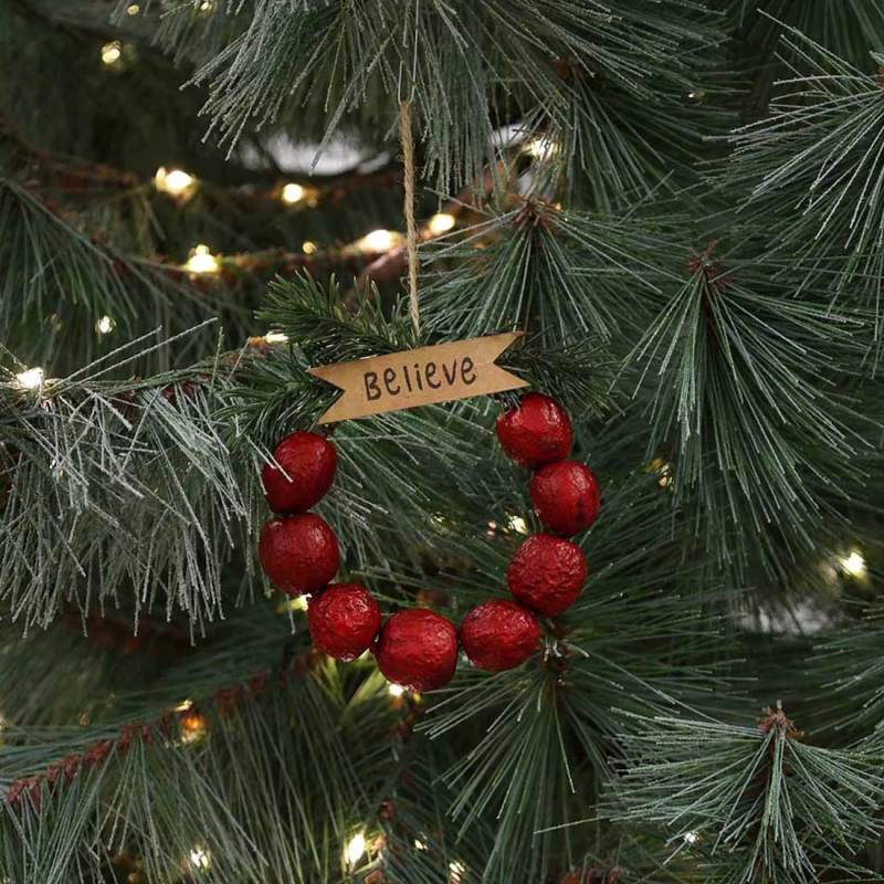 Christmas tree ornaments with cherry 