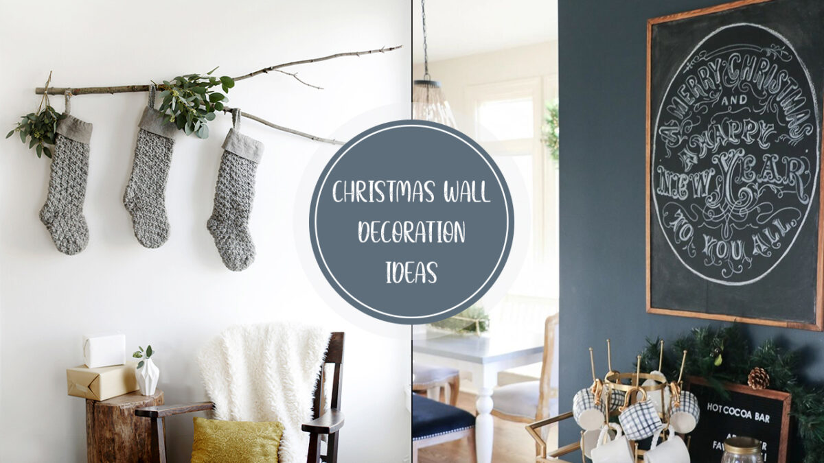 60+ Christmas Wall Decoration Ideas for the Festive Season