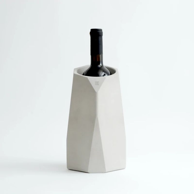 Concrete Wine Cooler by designer Fran Corvi